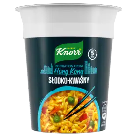 Knorr Kluski z sosem o smaku słodko-kwaśnym 90 g