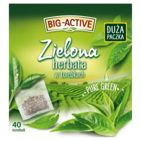 Big-Active Pure Green Zielona herbata 72 g (40 x 1,8 g)