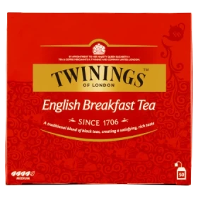 Twinings English Breakfast Herbata czarna 100 g (50 x 2 g)