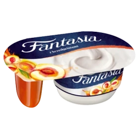 Fantasia Jogurt kremowy z brzoskwiniami 118 g