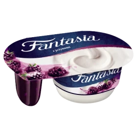 Fantasia Jogurt kremowy z jeżynami 118 g
