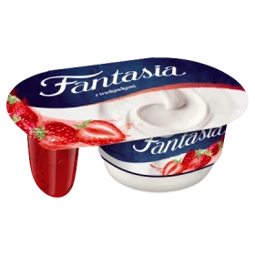 Fantasia Jogurt kremowy z truskawkami 118 g