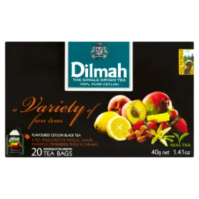 Dilmah Zestaw czarnych aromatyzowanych herbat 40 g (20 torebek)
