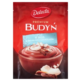 Delecta Premium Budyń smak kokos & belgijska czekolada 47 g