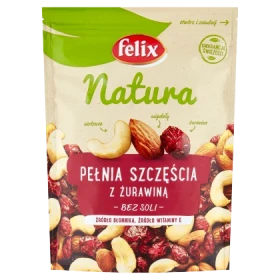 Felix Natura Pełnia szczęścia z żurawiną 140 g