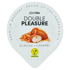 Planton Double Pleasure Roślinny deser premium z migdałów z karmelem 120 g
