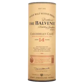 The Balvenie Caribbean Cask Single Malt 14-letnia szkocka whisky 700 ml