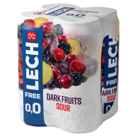 Lech Free Dark Fruits Sour Piwo bezalkoholowe 4 x 500 ml