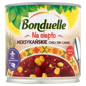 Bonduelle Na ciepło Meksykańskie chili sin carne 430 g