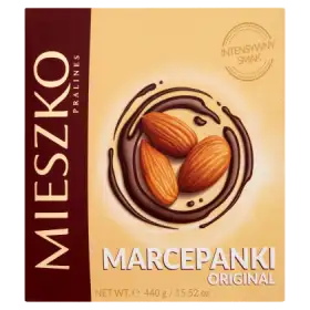 Mieszko Marcepanki Original Czekoladki z marcepanem 440 g