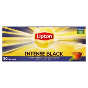 Lipton Intense Black Herbata czarna 115 g (50 torebek)