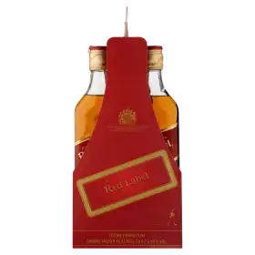 Johnnie Walker Red Label Scotch Whisky 2 x 700 ml