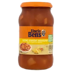 Uncle Ben's Sos słodko-kwaśny ananasowy 400 g