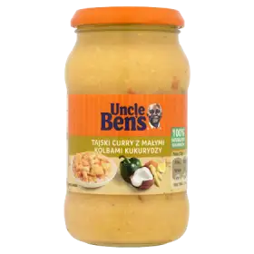 Uncle Ben's Sos tajski curry z małymi kolbami kukurydzy 400 g