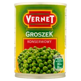 Vernet Groszek konserwowy 400 g