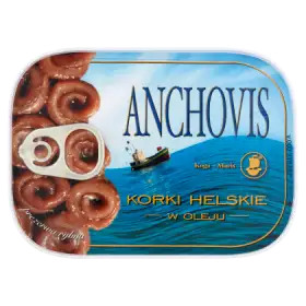 Koga-Maris Anchovis korki helskie w oleju 100 g