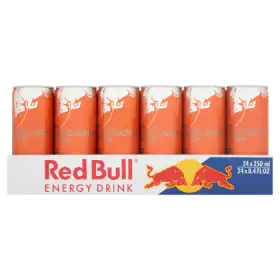 Red Bull Mandarynka Napój energetyczny 24 x 250 ml