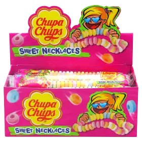 Chupa Chups Sweet Neklace Cukierki pudrowe 24 x 17,7 g