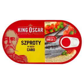 King Oscar Szproty w oleju Caro 170 g