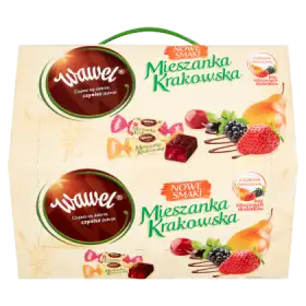 Wawel Mieszanka Krakowska Nowe smaki Galaretki w czekoladzie 2,8 kg