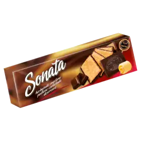 Sonata Herbatniki maślane podlane czekoladą deserową 125 g