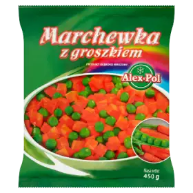 Marchewka z groszkiem 450 g