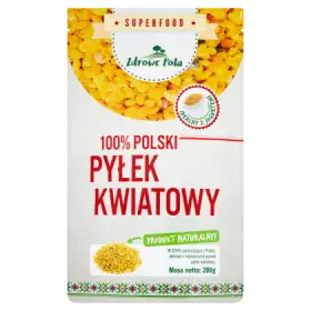 Zdrowe Pola Superfood 100% polski Pyłek kwiatowy 200 g