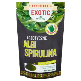 Zdrowe Pola Exotic Superfood Egzotyczne algi spirulina 200 g