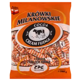ZPC Milanówek Krówki milanowskie kakaowe 1000 g
