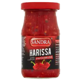Sandra Harissa Pasta z ostrych papryczek chilli 185 g