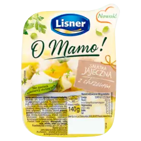 Lisner O Mamo! Sałatka jajeczna z chrzanem 140 g