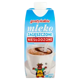 SM Gostyń Gostyńskie mleko zagęszczone niesłodzone 7,5% 500 g