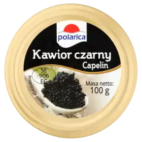Polarica Kawior czarny Capelin 100 g