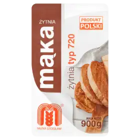 Młyny Stoisław Mąka żytnia typ 720 900 g