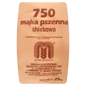 Młyny Stoisław Mąka pszenna chlebowa 750 25 kg