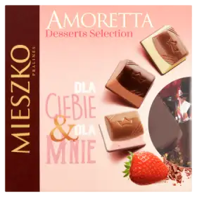 Mieszko Amoretta Desserts Selection Dla Ciebie & Dla Mnie Praliny z nadzieniami 229 g