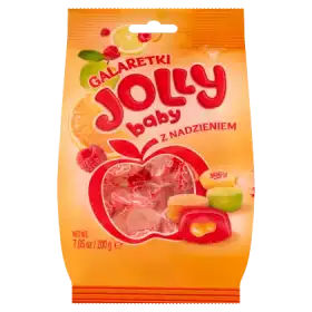 Solidarność Jolly baby Galaretki z nadzieniem w cukrze 200 g
