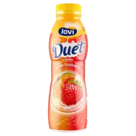 Jovi Duet Napój jogurtowy o smaku melon-truskawka 350 g