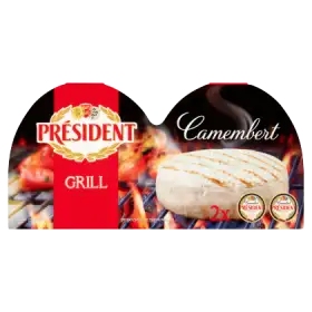 Président Grill Camembert Ser 180 g (2 sztuki)