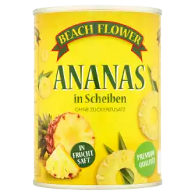 Beach Flower Ananas plastry w soku ananasowym 565 g