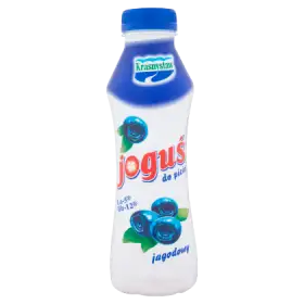Krasnystaw Joguś Jogurt do picia jagodowy 350 g