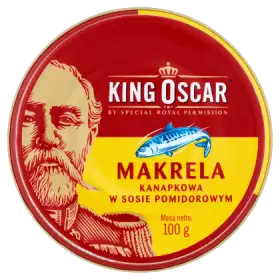 King Oscar Makrela kanapkowa w sosie pomidorowym 100 g