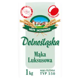 Młyn Jaczkowice Dolnośląska Mąka luksusowa pszenna typ 550 1 kg