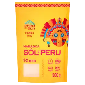Casa Del Sur Maraska sól z Peru 1-2 mm 500 g