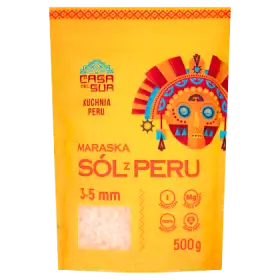 Casa Del Sur Maraska sól z Peru 3-5 mm 500 g
