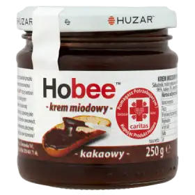 Huzar Hobee Krem miodowy kakaowy 250 g
