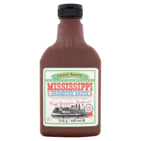 Mississippi Oryginalny amerykański sos BBQ Jabłkowy 510 g