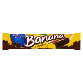Figaro Pianka o smaku bananowym w czekoladzie 25 g