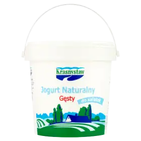 Krasnystaw Jogurt naturalny gęsty 1 kg