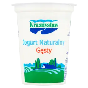 Krasnystaw Jogurt naturalny gęsty 400 g
